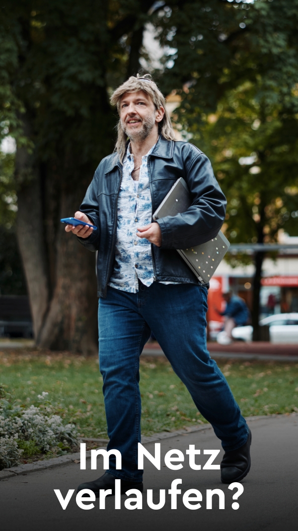 Im Netz verlaufen?