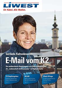 LIWEST Kundenmagazin #01 März 2016 Gerlinde Kaltenbrunner