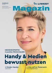 Cover LIWEST Magazin #02 Juni 2025 Portrait Claudia Froschauer Cover LIWEST Magazin #02 Juni 2025 Portrait Claudia Froschauer