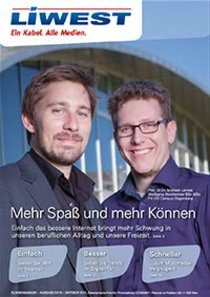 LIWEST Kundenmagazin #01 Oktober 2012 Michael Lankes & Wolfgang Hochleitner
