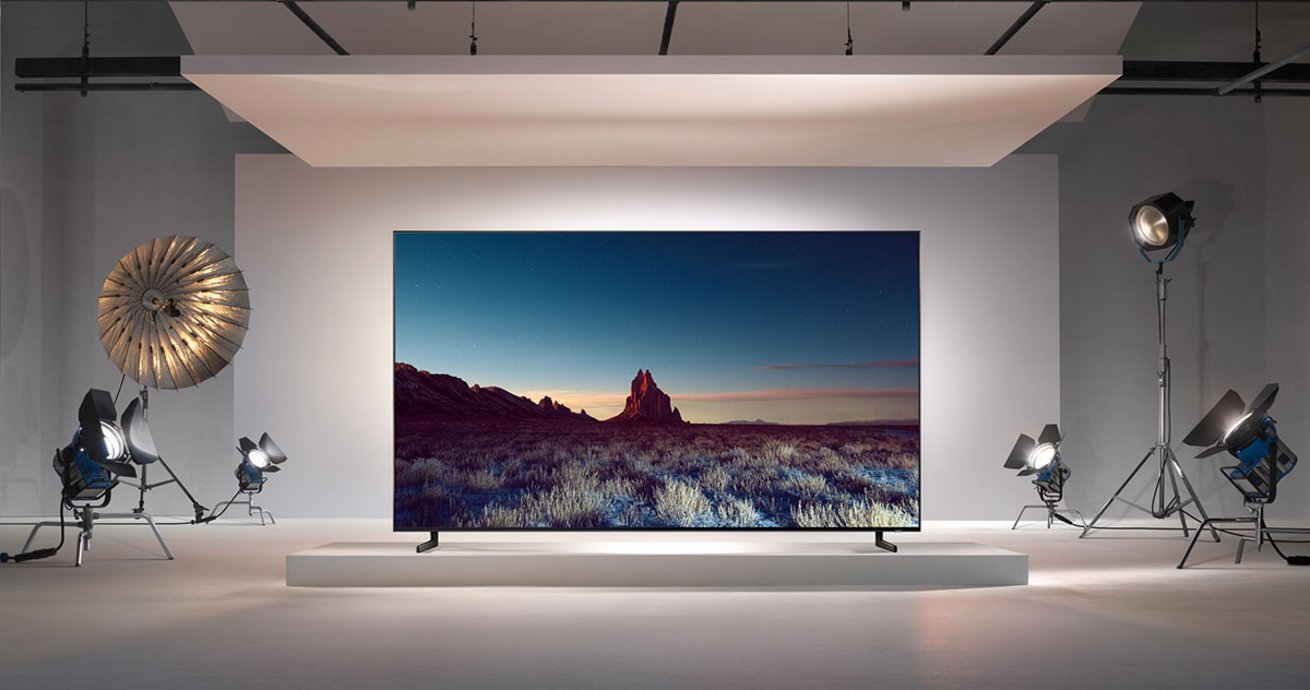 Samsung Fernseher 8K Screen