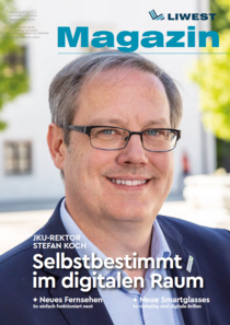 Cover LIWEST Magazin #03 September 2026 Portrait Stefan Koch