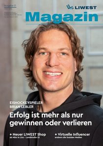Cover LIWEST Magazin #01 März 2026 Portrait Brian Lebler