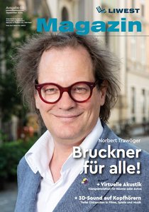 LIWEST Magazin #03 September 2024 Cover LIWEST Magazin #03 September 2024 Norbert Trawöger