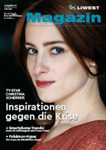 Cover LIWEST Magazin #01 April 2021 Christina Scherer