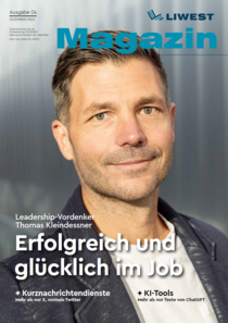 Cover LIWEST Magazin #04 Dezember 2023 Thomas Kleindessner
