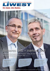 LIWEST Kundenmagazin #03 November 2013 Robert Stubenrauch & Horst Gaigg