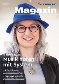 Cover LIWEST Magazin #02 Juli 2020 Christine Bauer