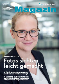 Cover LIWEST Magazin #01 März 2020 Marlene Kittel