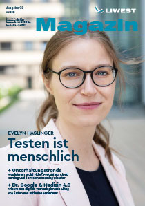 Cover LIWEST Magazin #02 Juli 2021 Evelyn Haslinger
