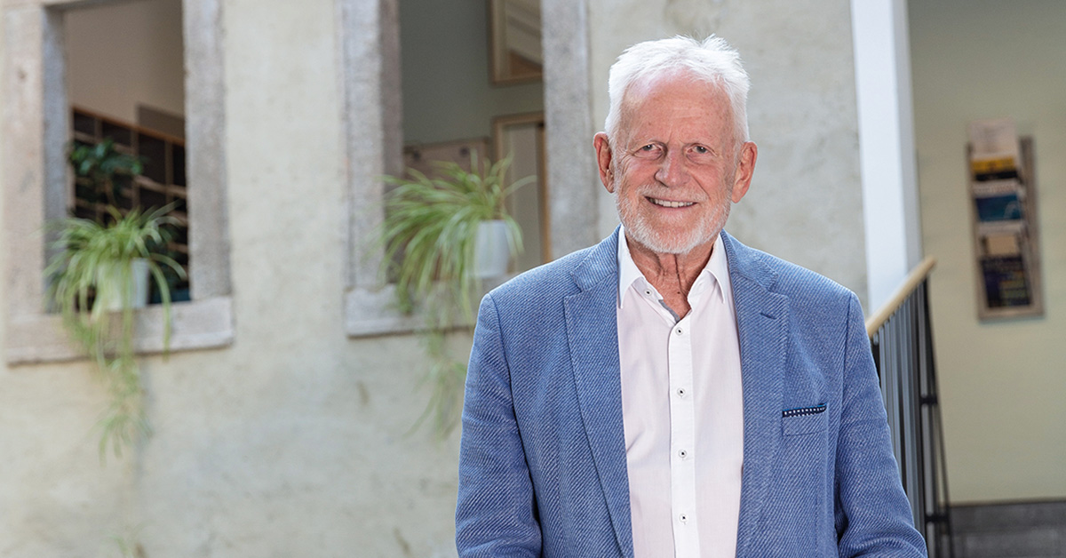 Bruno Buchberger für Liwest Bruno Buchberger im Interview für das LIWEST Kundenmagazin