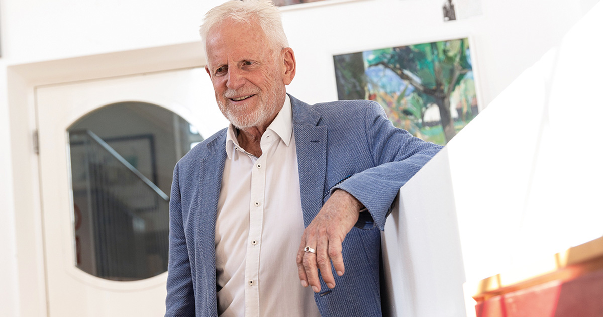 Bruno Buchberger für Liwest Bruno Buchberger im Interview für das LIWEST Kundenmagazin