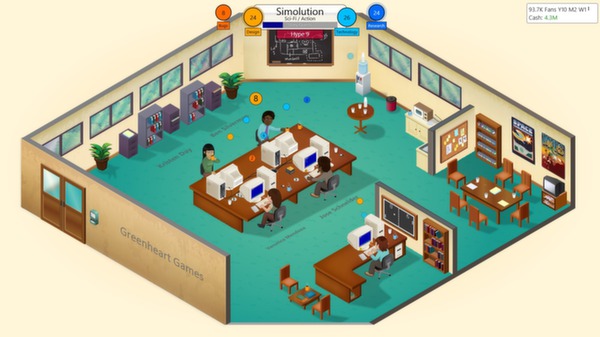 GameDev Tycoon – Wirtschaftssimulation mit Verkauf von Videospielen