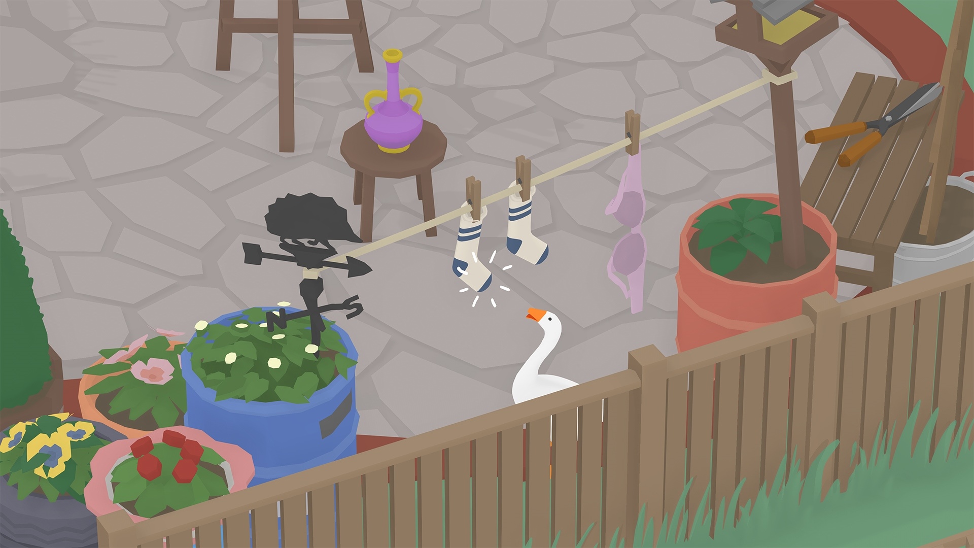 Untitled Goose Game Screenshot