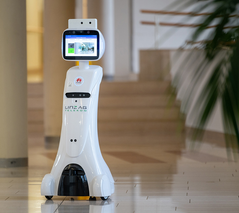 Roboter Spallerhof Seniorenzentrum Linz AG Gesundheitsroboter 2020