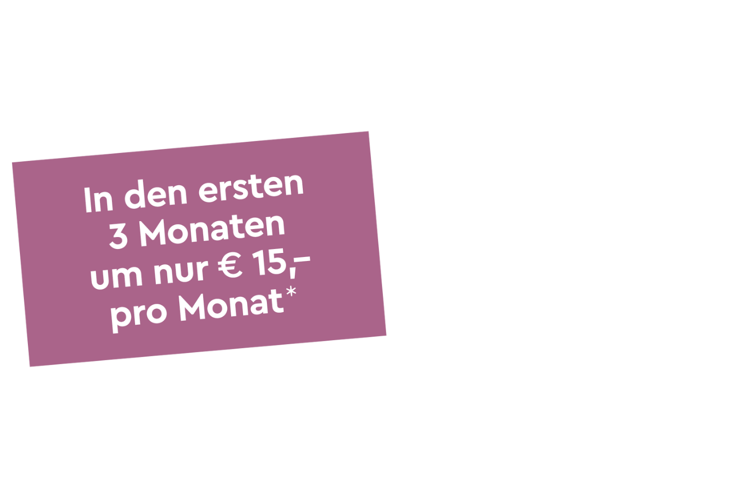 LIWEST Mobil GO 5G Box mit Text "In den ersten 3 Monaten um nur €15,- pro Monat*"