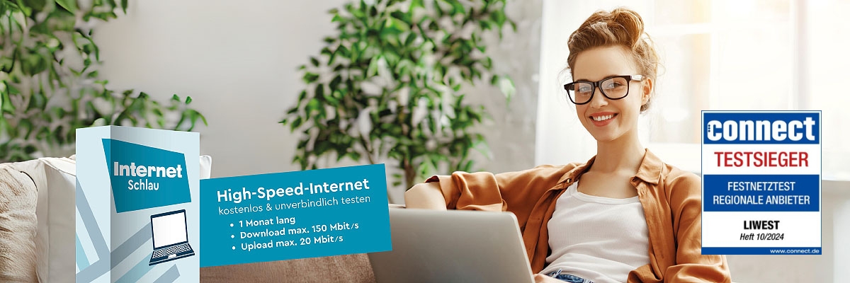 LIWEST Internet testen 2024