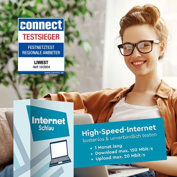 LIWEST Internet testen 2024