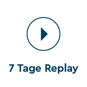 next Play-Button Text 7 Tage Replay