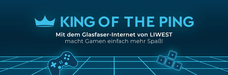 King of the Ping mit LIWEST Internet