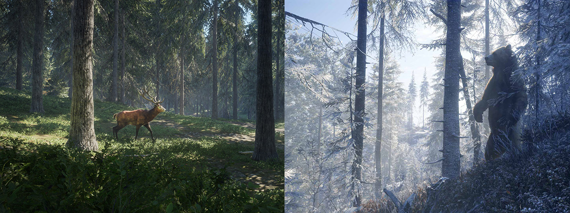 Screenshots aus dem Game The Hunter Call Of The Wild
