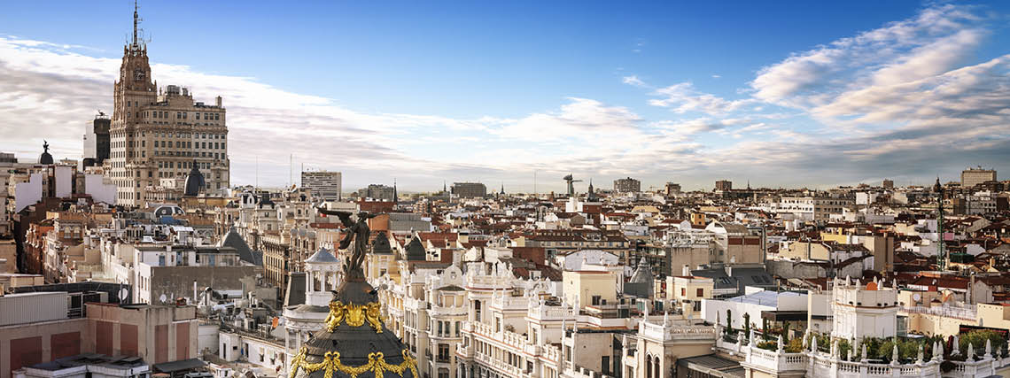 Ansicht von Madrid