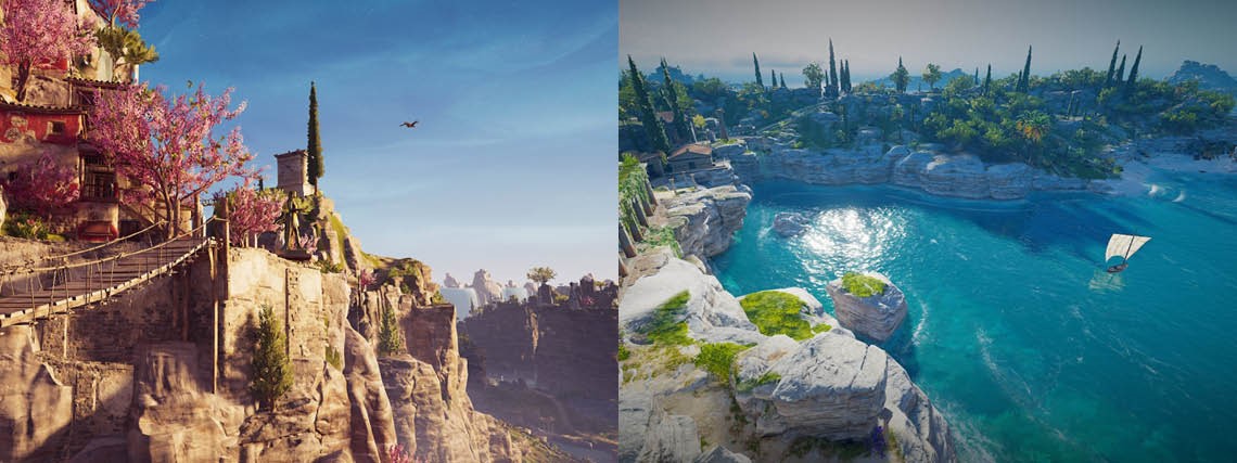 Screenshots aus dem Spiel Assassin's Creed Odyssey
