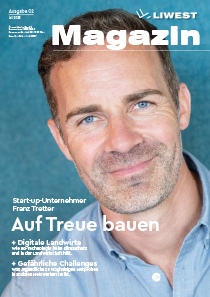 Cover LIWEST Magazin #02 Juli 2022 Franz Tretter