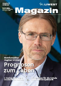 Cover LIWEST Magazin #03 Oktober 2022 Stephan Weber